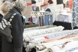 Tissus haut de gamme au mètre